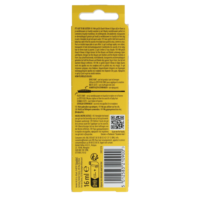 Glued 4 brows & edges 16 Milliliter