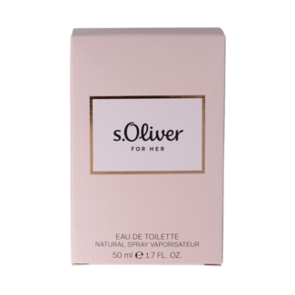 S Oliver For her eau de toilette spray 50 mililitros