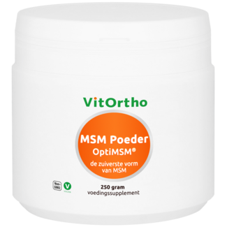 VitOrtho VitOrtho MSM poeder optimsm 250 Gram