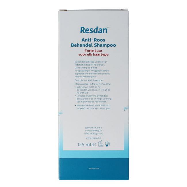 Anti-dandruff shampoo forte 125 Millilitre