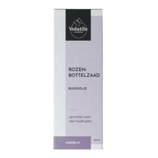Volatile Rosehip seed base oil glass bottle 100 Millilitres