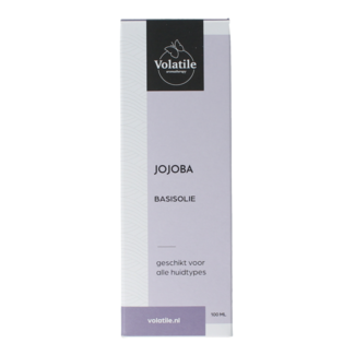 Volatile Jojoba base oil glass bottle 100 Millilitres