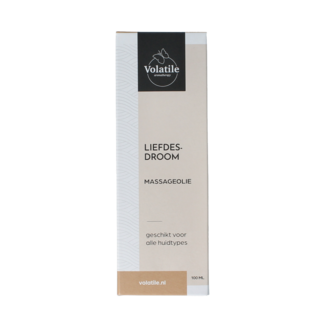 Volatile Massage oil Love Dream glass with pump 100 ml