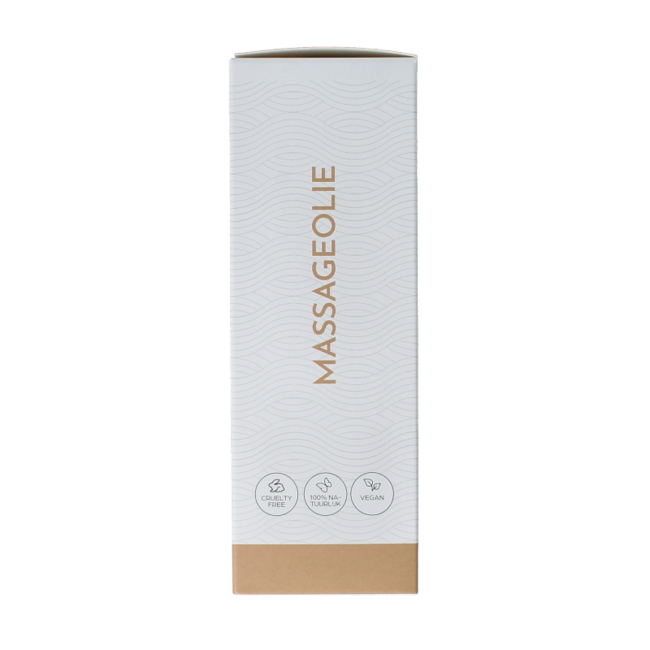 Huile de massage relaxante verre avec pompe 100 millilitres