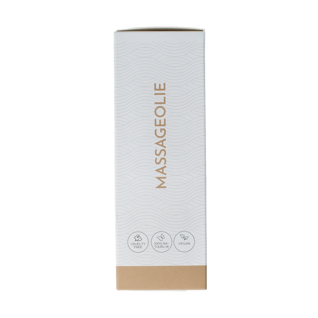 Huile de massage relaxation flacon verre avec pompe 100 ml