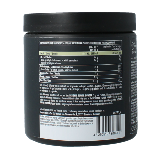 Flavn Tasty fresa y chocolate blanco 250 g