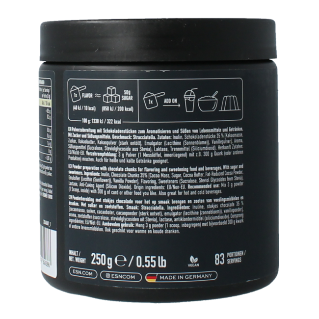 Flavn tasty stracciatella 250 grammes