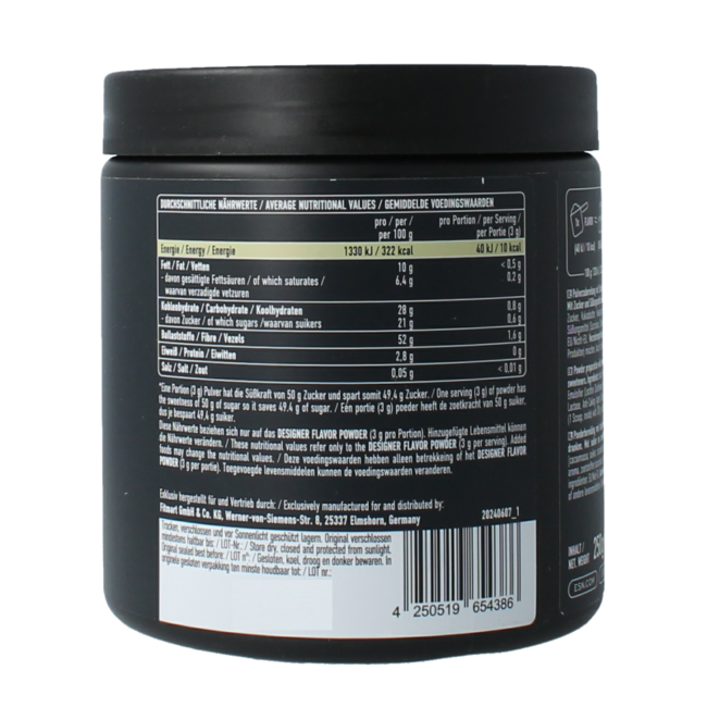 Flavn tasty stracciatella 250 grammes