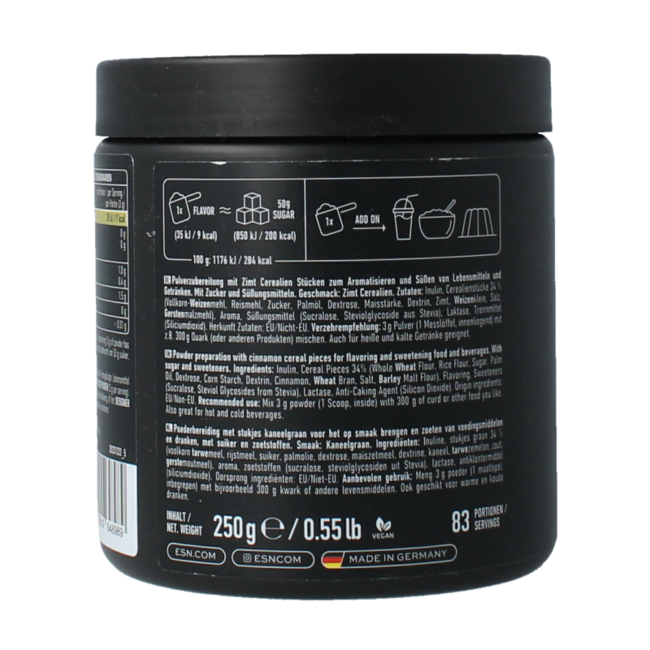 Flavn tasty cinnamon cereal 250 Gram