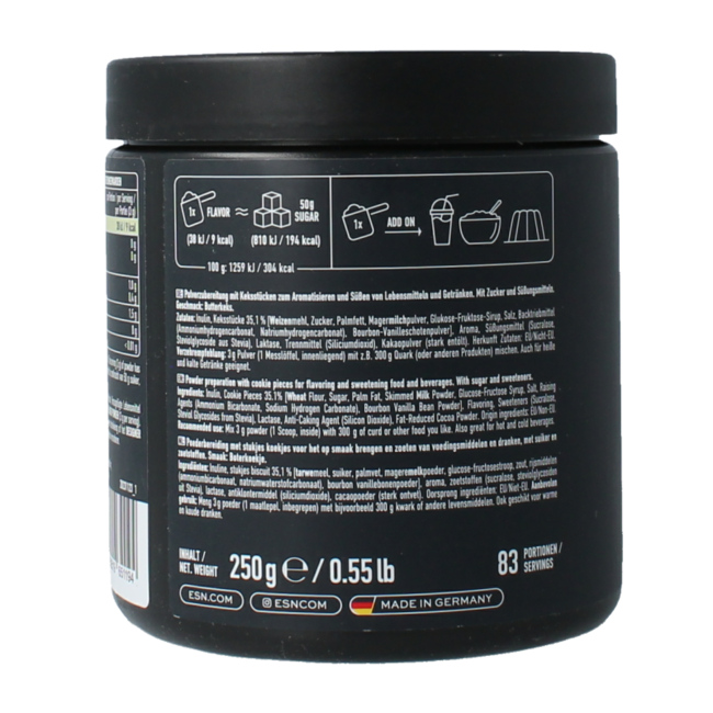 Flavn Tasty Butter Cookie Flavour Powder 250 Grams