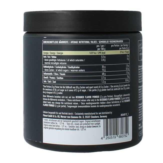 Flavn Tasty Black & White Vanilla 250g