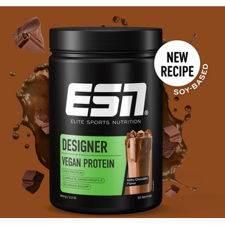 ESN Proteine Vegan Designer Cioccolato al Latte 900 Grammi