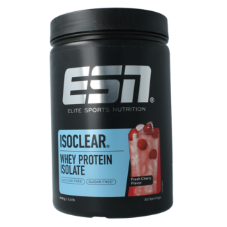 ESN Isoclear whey isolate cereza 908 gramos
