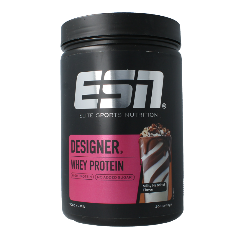 ESN Designer Whey Nocciola Latte: Proteine di Alta Qualità