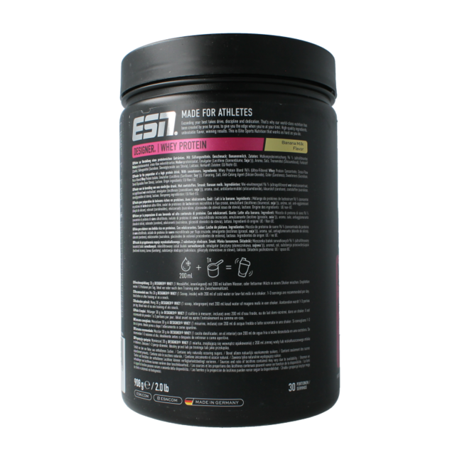 Designer whey banana milk 908 Gram