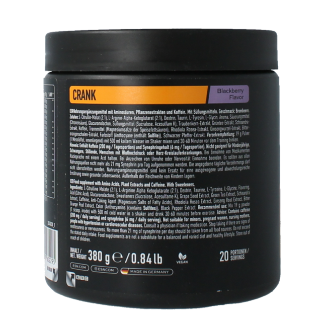 Crank Blackberry 390 Gramm