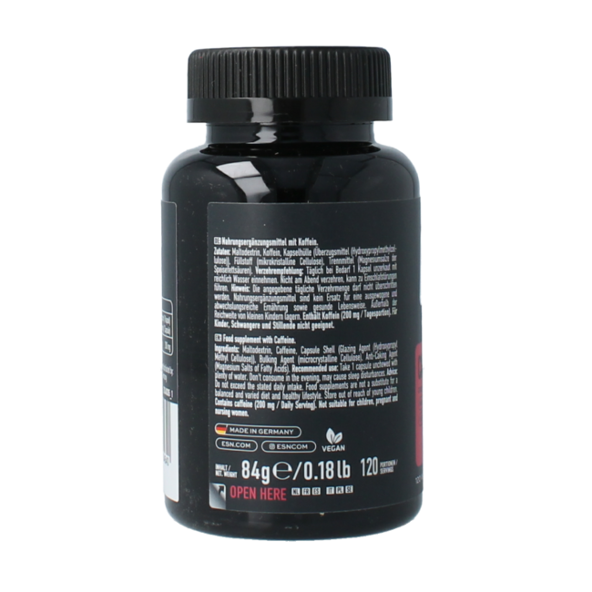 Capsule di Caffeina 120 Capsule