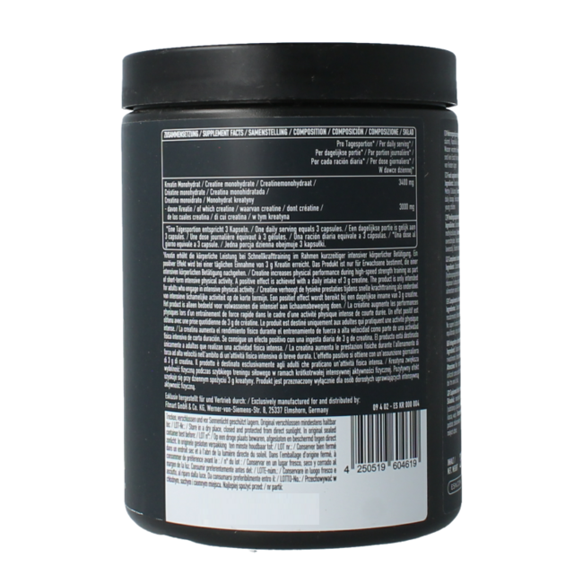 Ultrapure creatine monohydrate 300 kapsułek