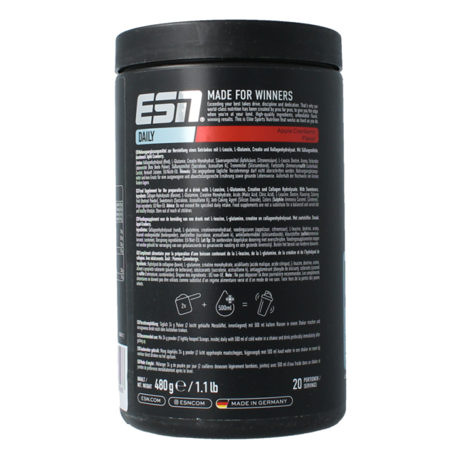 Daily mela/mirtillo rosso 480 Grammi