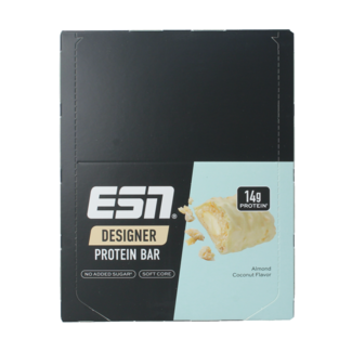 ESN Barretta mandorla e cocco 45g 12 Pezzi