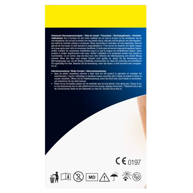 Muscle and joint heat patches 8 pack