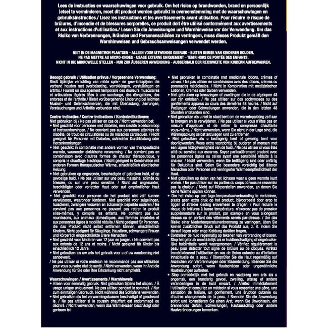 Cerotti Termici Muscoli e Articolazioni 8 Pezzi