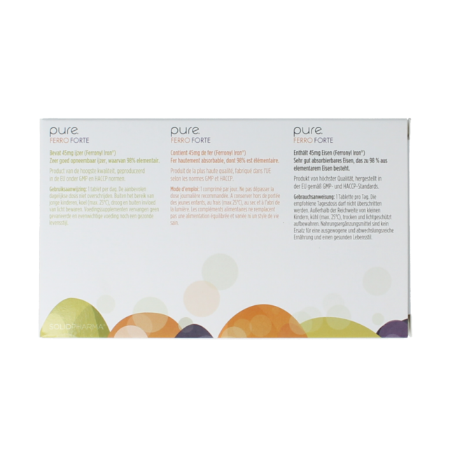 Pure Ferro forte 60 Tabletten