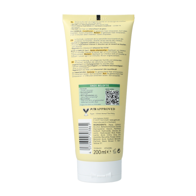 Balsamo Biondo Affascinante 2-in-1, 200 Millilitri