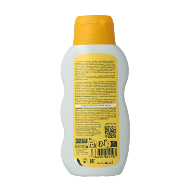 Crème de bain calendula relax 200 Millilitres