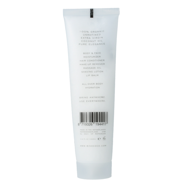 Tubo de aceite de coco Bisococo 100 mililitros