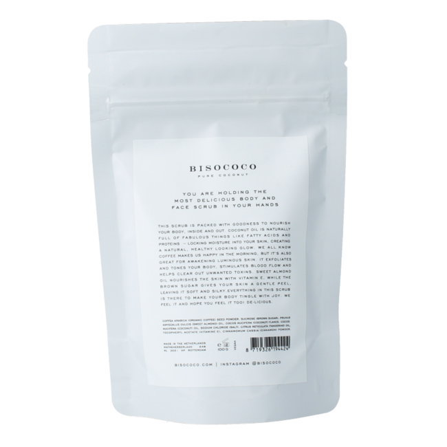 Bisococo Kaffeescrub 100 Gramm