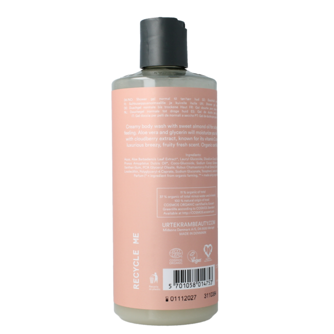 Gel de baño cremoso Urtekram Nordic Berry 500,00 Mililitros