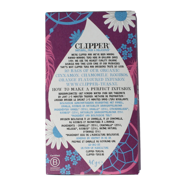 Clipper Kräutertee Nighty Night Bio 20 Beutel