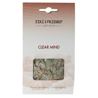 Jiri & Friends Jiri & Friends Incienso en Resina Clear Mind 30 Gramos