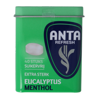 Anta Anta Refresh eucalipto mentol extra fuerte sin azúcar 72 g