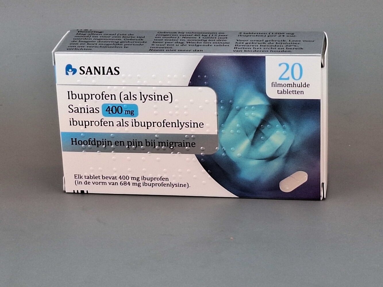 Leidapharm Ibuprofene 400 mg come lisina 20 Compresse