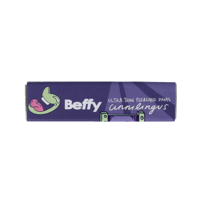 Beffy Dental Dams 4 no aroma 4 Pieces