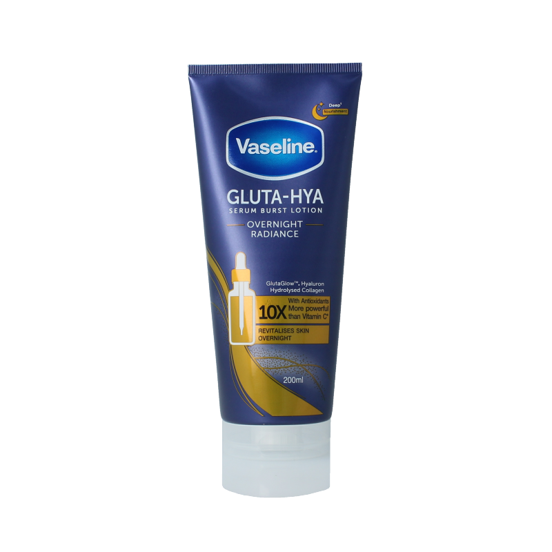 Vaseline Gluta-hya overnight radiance serum lotion 200 mililitros