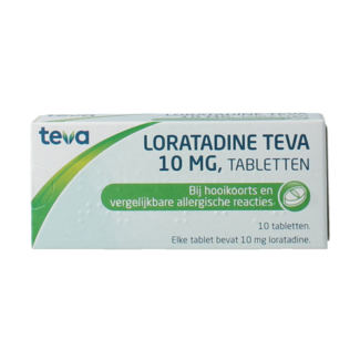 Teva Loratadin 10mg 10 Tabletten