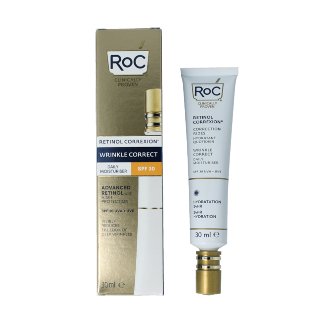 ROC Retinol correxion wrinkle correct moisturiser 30 Milliliter