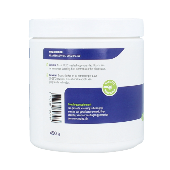 Vitakruid D-Ribosa 100% pura fermentada a partir de glucosa 450 gramos