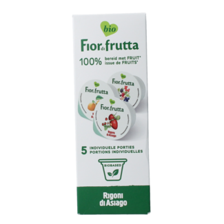 Fiordifrutta Fiordifrutta Mix cups 5x20g organic 100 Gram
