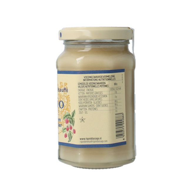 Miel en crema de frambuesa bio 300 Gramos