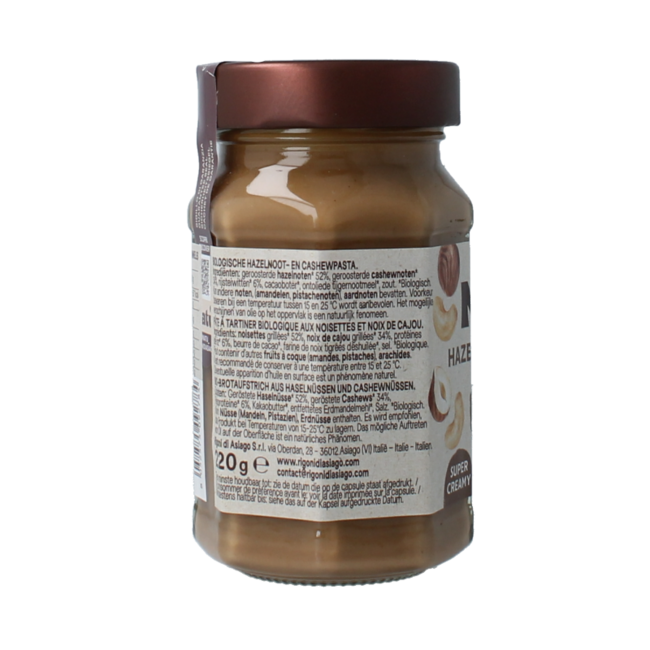 Natu Haselnuss-Cashew-Paste Bio 220 Gramm