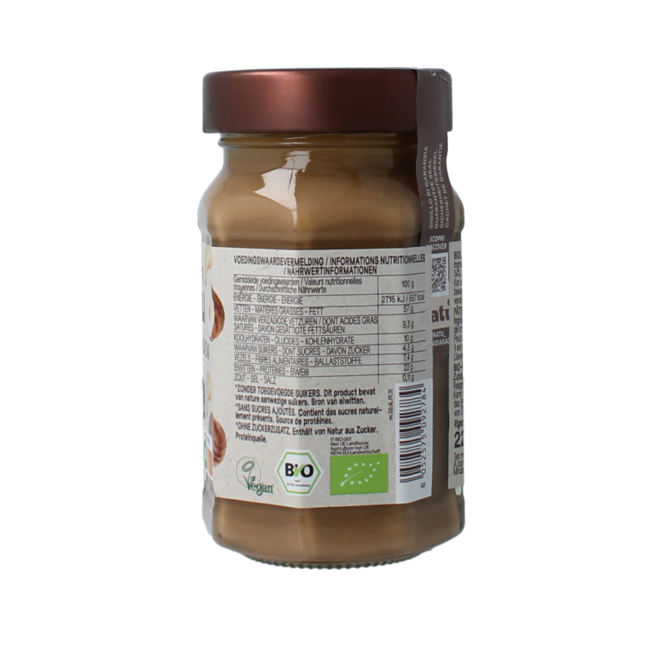 Natu crema de avellanas y anacardos bio 220 gramos