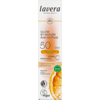 Lavera Lavera Glow by nature Anti-UV Fluid LSF50 40 Milliliter