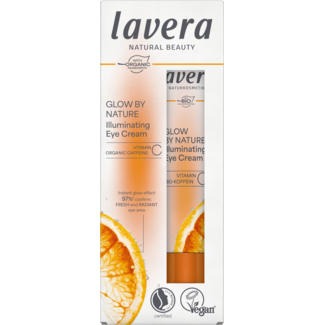 Lavera Lavera Glow by nature aufhellende Augencreme 15 Milliliter