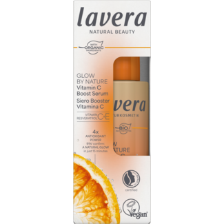 Lavera Lavera Glow by nature sérum potenciador de vitamina C 30 mililitros