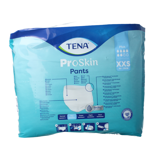 Tena Proskin Pants Plus XXS 14 sztuk