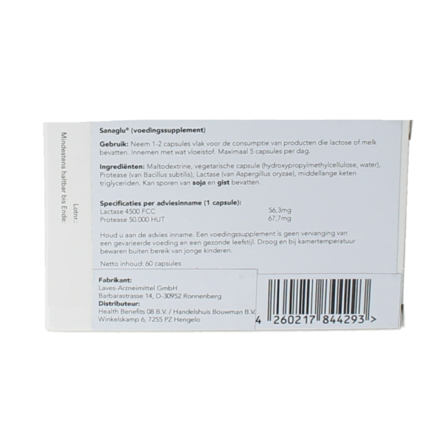 Laves Sanalact pro 60 Capsule
